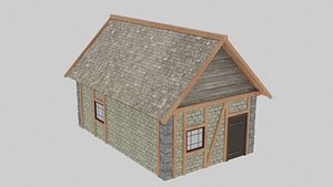 3D house medieval