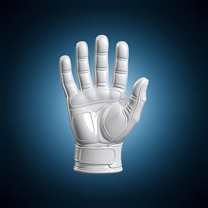 3D Racing Glove Sculpture 3D Print Model model
