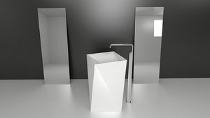 3ds contemporary washbasin