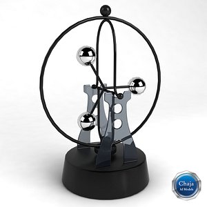 kinetic sculpture desk 3d 3ds