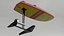 Electronic Hydrofoil surf board