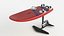 Electronic Hydrofoil surf board