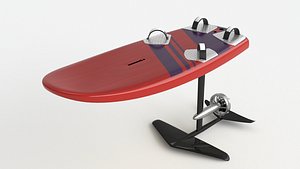 Electronic Hydrofoil surf board