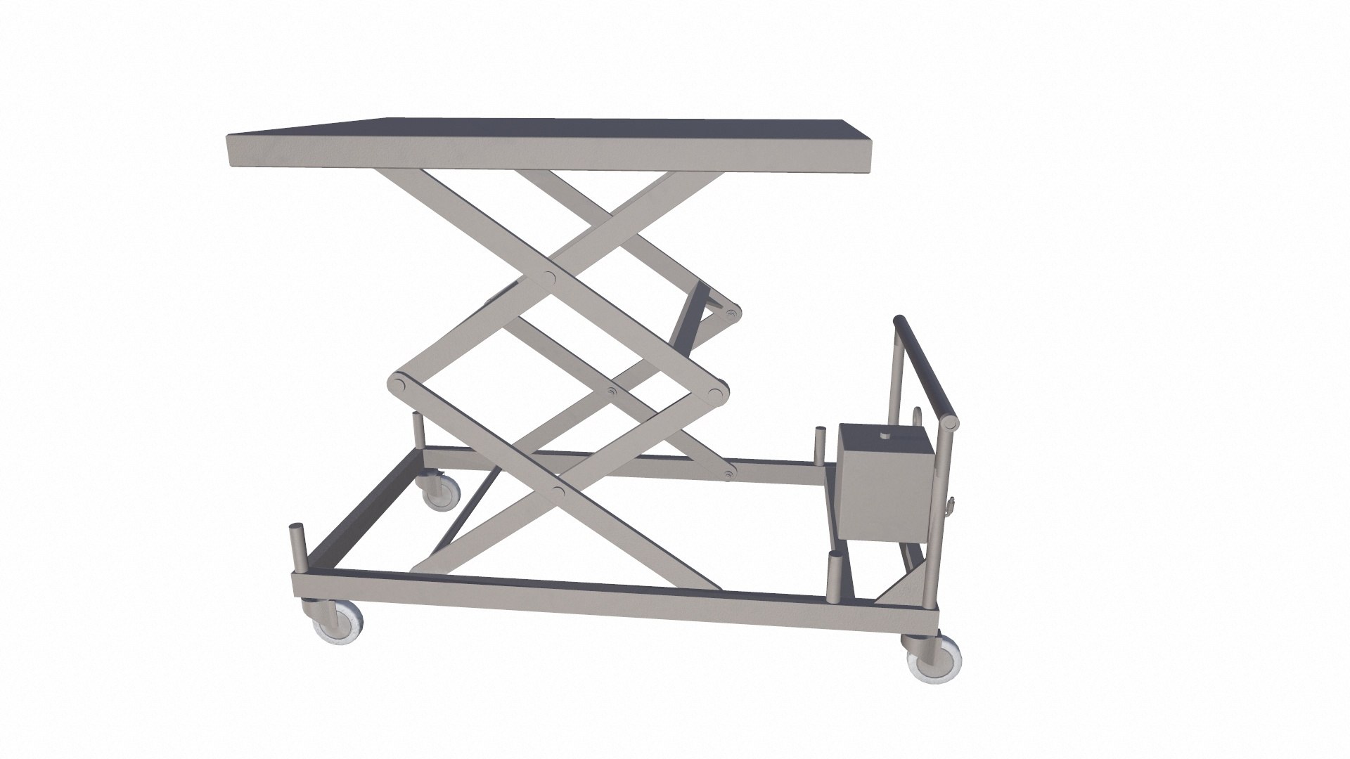 Mobile Hydraulic Scissor Table 3D - TurboSquid 2328675