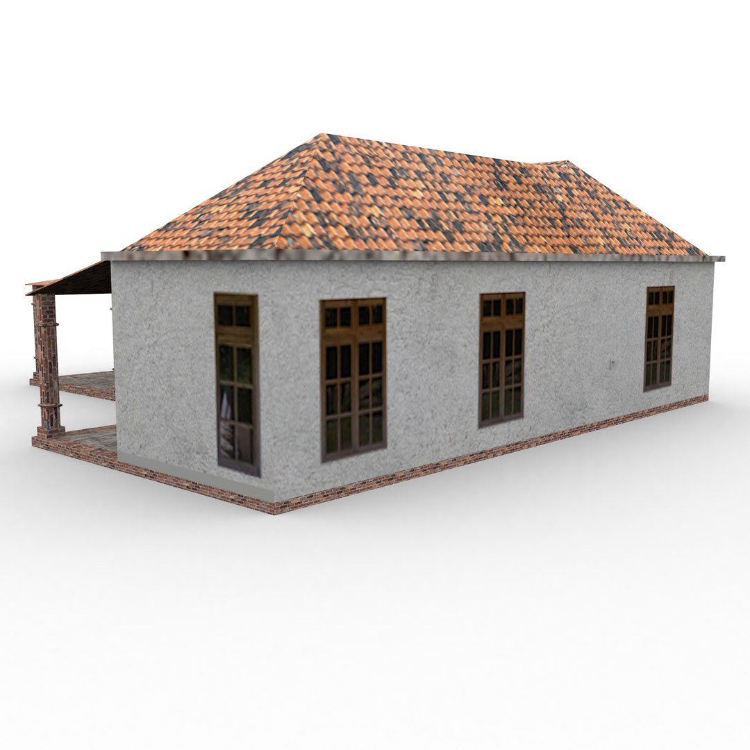 Indonesian Village House 3D Model - TurboSquid 1765647