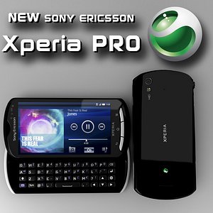 xperia pro 3d model