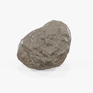 Game-Ready Rock Model