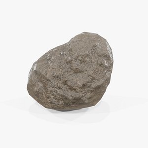 Game-Ready Rock Model