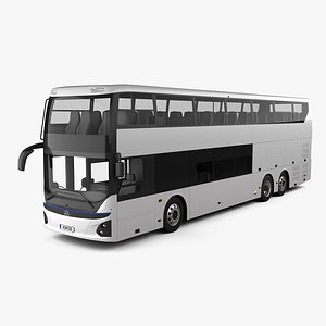 Hyundai Elec City Double-Decker Bus 2021 3D