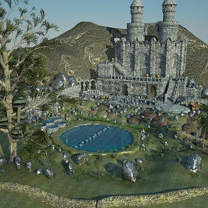 3d dragon construction kit fantasy model