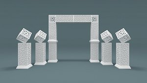 Gate ornament islamic