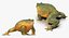 Frogs Rigged Collection for Maya