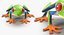 Frogs Rigged Collection for Maya