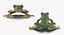 Frogs Rigged Collection for Maya