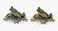 Frogs Rigged Collection for Maya