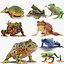 Frogs Rigged Collection for Maya