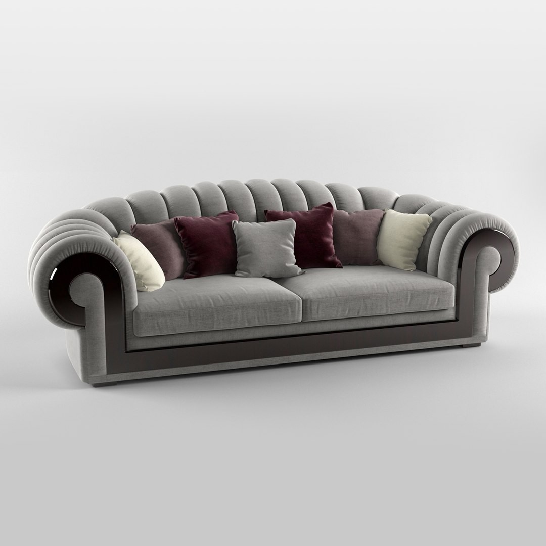 3d Turri Orion Sofa Model