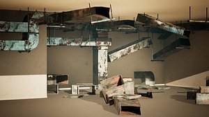 3D model Modular Ventilation 14 Assets