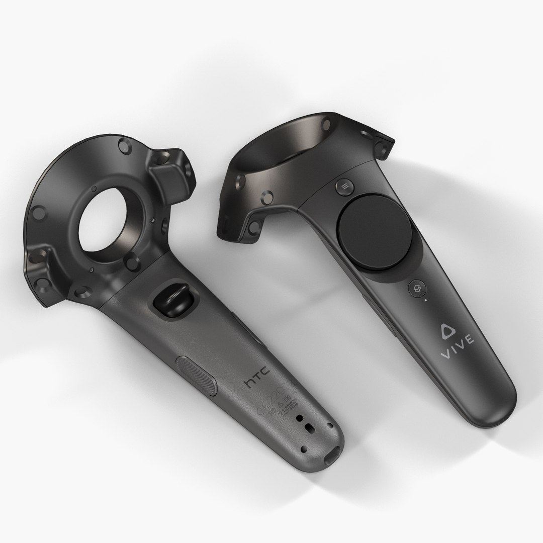 Lowpoly Htc Vive Controller 3D Model TurboSquid 1278512