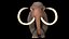 Mammuthus primigenius Rigged / animado