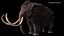 Mammuthus primigenius Rigged / animado