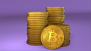 3D Bitcoin - Cryptocurrency