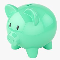 Green Piggy Bank