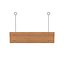 Planche de bois suspendue