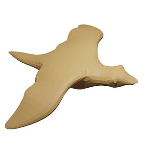 a simple bird 3D model