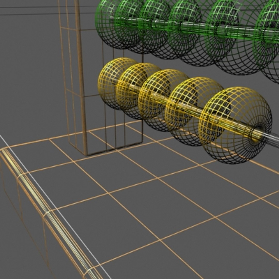 3d model of abacus