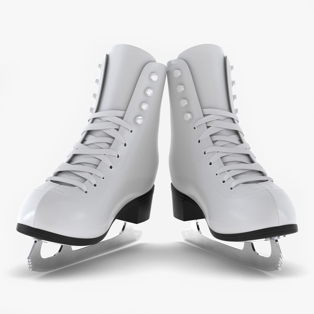 Ice Skates 3D model preview