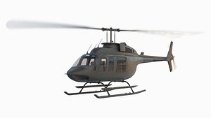 bell 206l-4 military helicopter