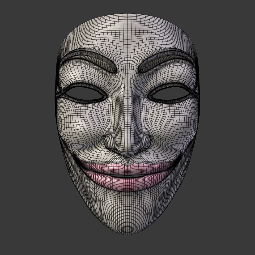 3d mask anonymous