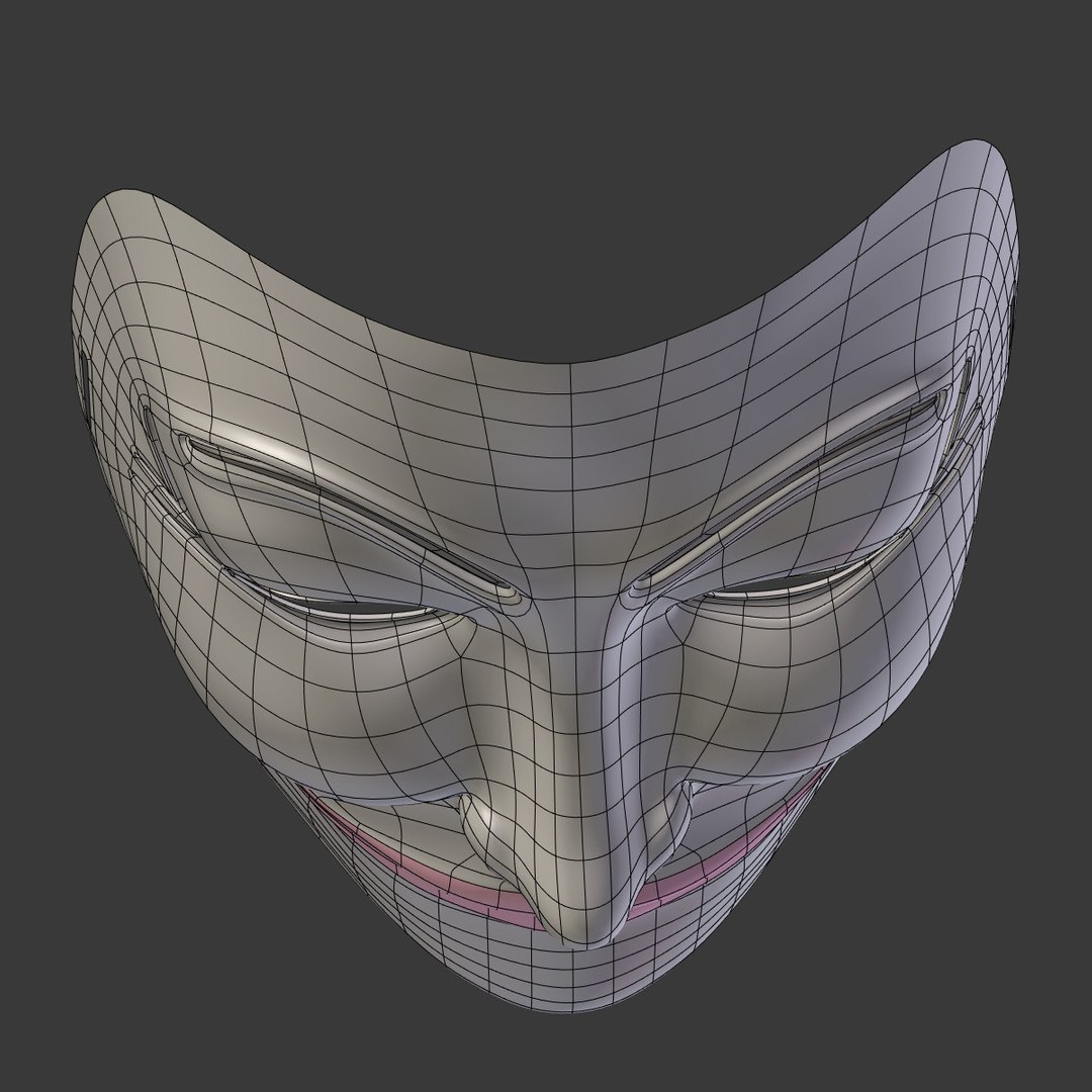 3d mask anonymous