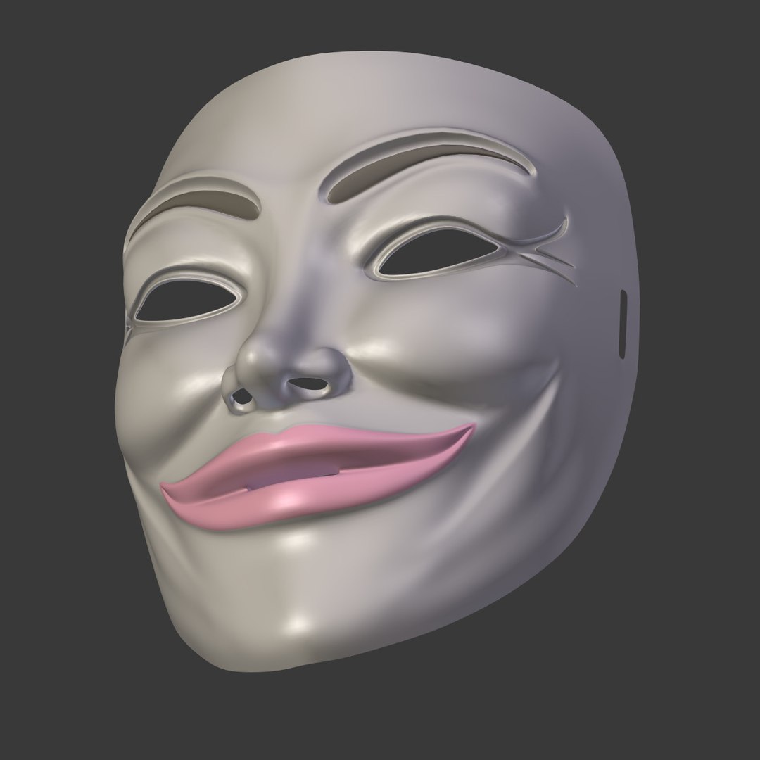 3d mask anonymous