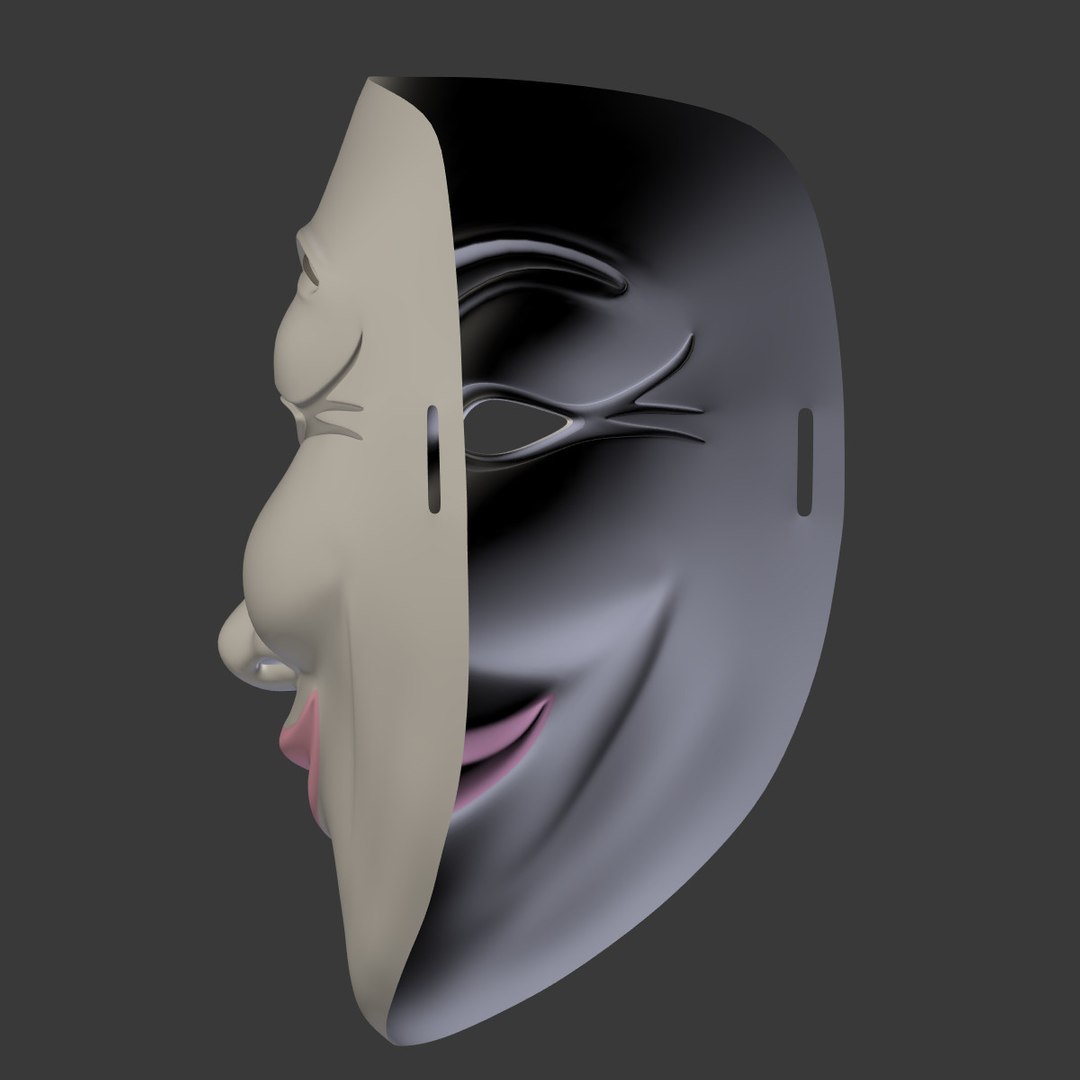 3d mask anonymous
