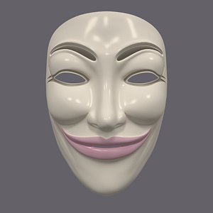 3d mask anonymous