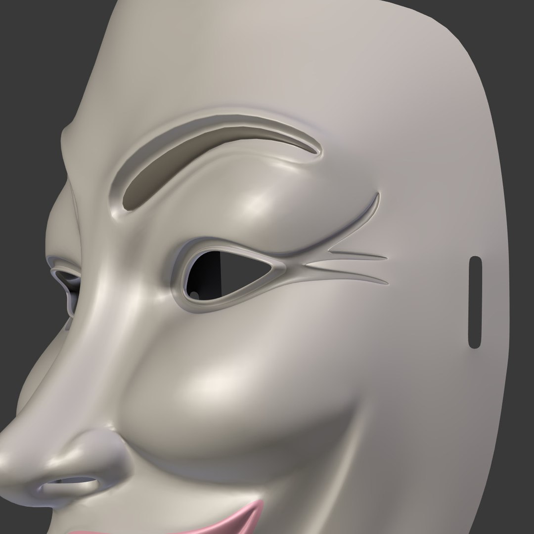 3d mask anonymous