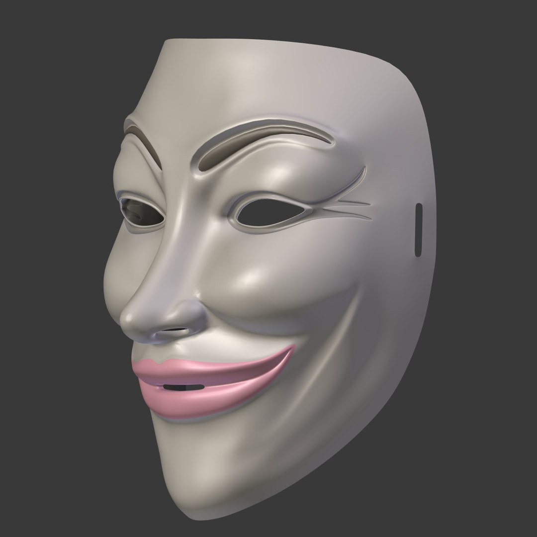 3d mask anonymous