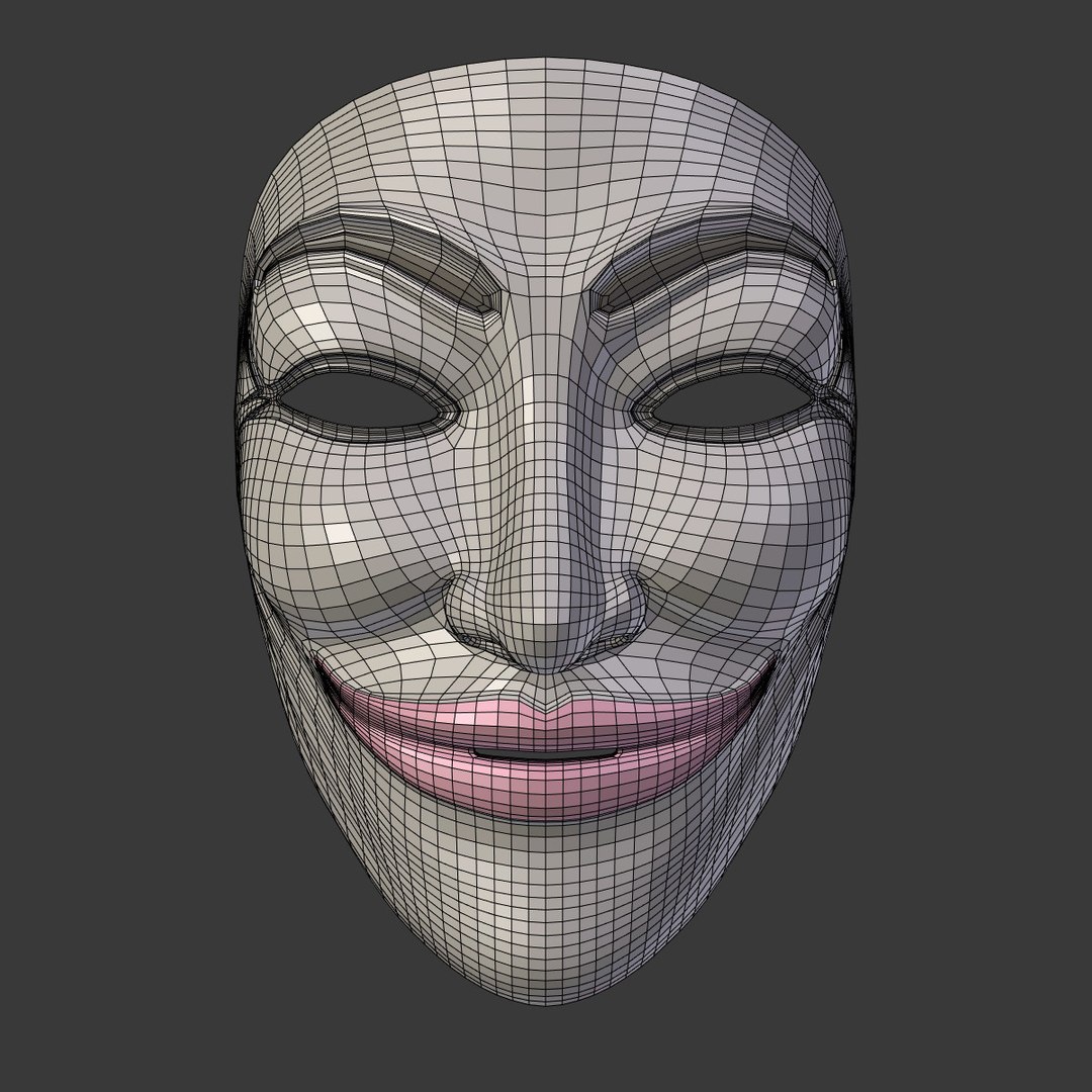 3d mask anonymous
