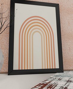 Modern Boho Art Photo Frame