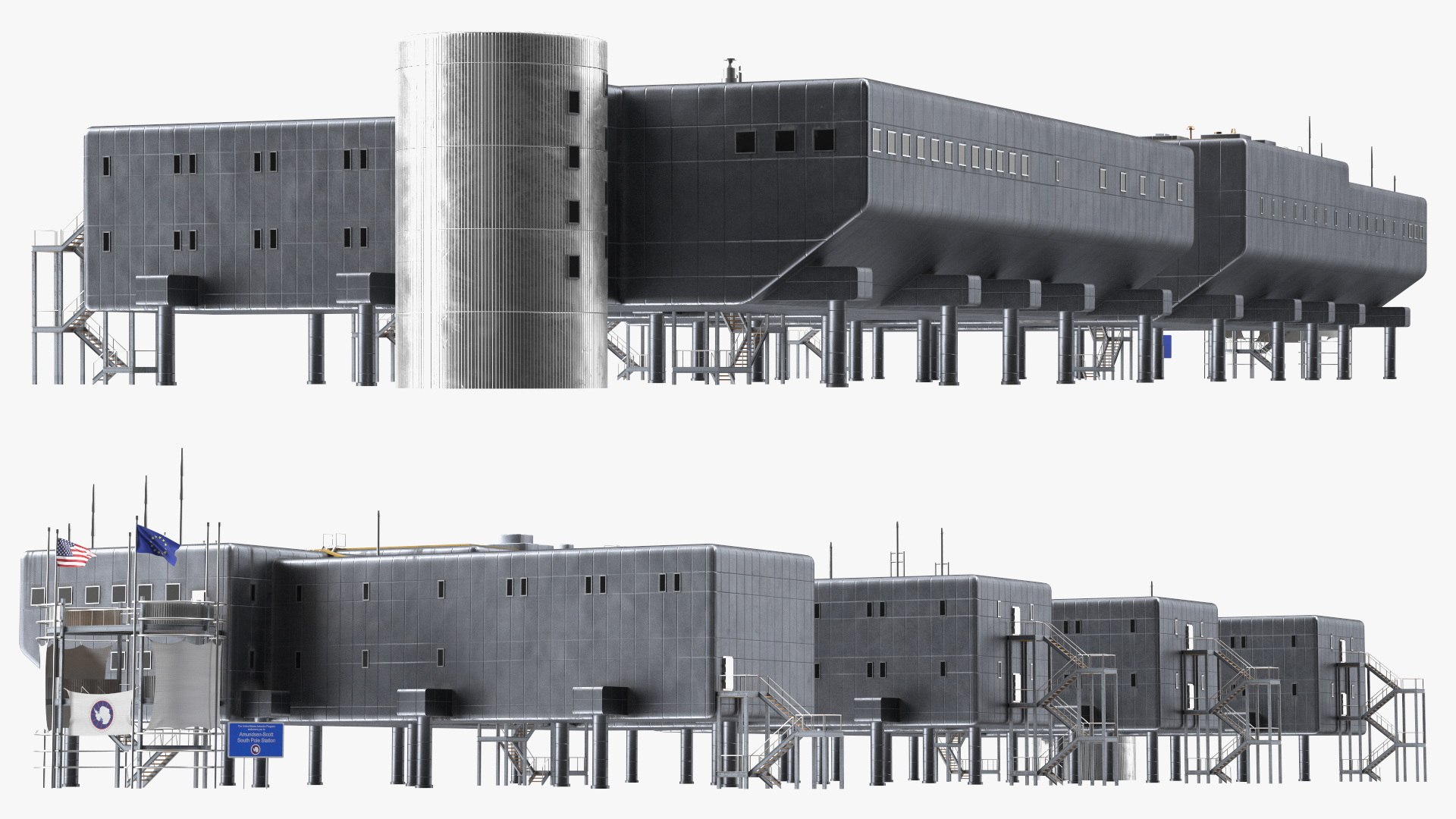 3D US Amundsen Scott South Pole Station model https://p.turbosquid.com/ts-thumb/65/4HqgxQ/hE/usamundsenscottsouthpolestationmb3dmodel010/jpg/1694245664/1920x1080/fit_q87/4b5f40be4a4bf4875927456500f3337e93d1ee48/usamundsenscottsouthpolestationmb3dmodel010.jpg