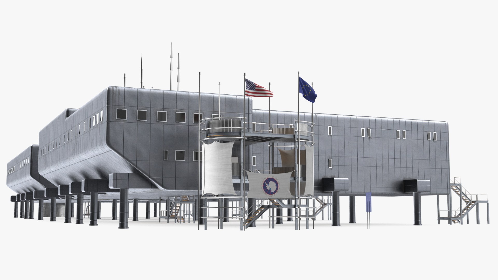3D US Amundsen Scott South Pole Station model https://p.turbosquid.com/ts-thumb/65/4HqgxQ/iI/usamundsenscottsouthpolestationmb3dmodel018/jpg/1694245694/1920x1080/fit_q87/de05bc4fa3d319e8589173c772243bec1ef47483/usamundsenscottsouthpolestationmb3dmodel018.jpg