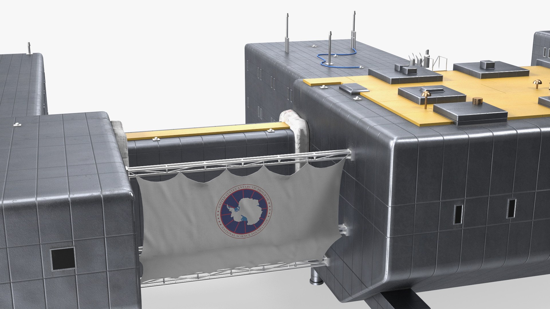 3D US Amundsen Scott South Pole Station model https://p.turbosquid.com/ts-thumb/65/4HqgxQ/oK/usamundsenscottsouthpolestationmb3dmodel020/jpg/1694245701/1920x1080/fit_q87/a94fb67831c06ce3fd865478b39922377708a76f/usamundsenscottsouthpolestationmb3dmodel020.jpg