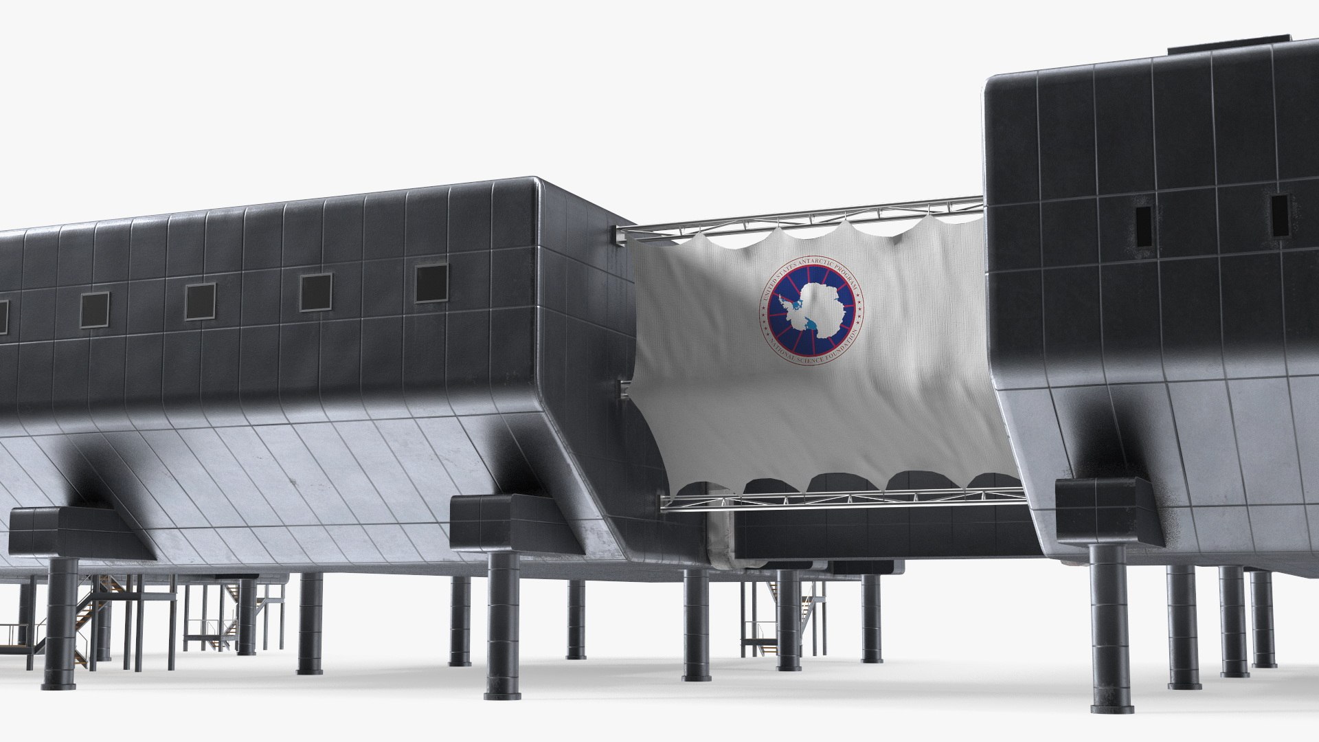 3D US Amundsen Scott South Pole Station model https://p.turbosquid.com/ts-thumb/65/4HqgxQ/vb/usamundsenscottsouthpolestationmb3dmodel019/jpg/1694245697/1920x1080/fit_q87/de76c04efacf3dd558068a9f7d2d7682b6bf12be/usamundsenscottsouthpolestationmb3dmodel019.jpg