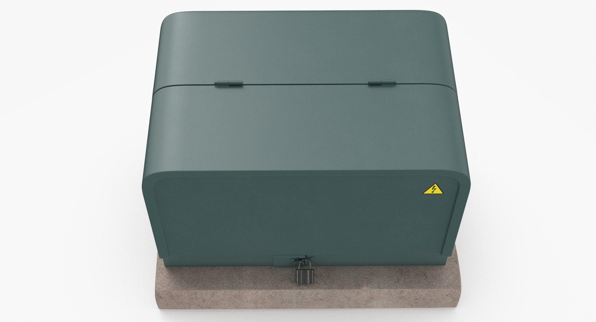 3D Electric Utility Box Clean and Dirty - TurboSquid 1861486