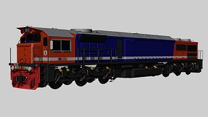 3D model EMD GT38ACe Indonesian Locomotive