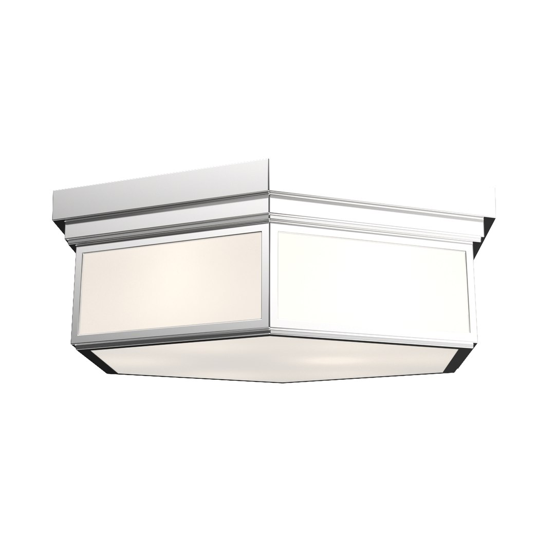 Berling Small Flush Mount 3D model - TurboSquid 2011881