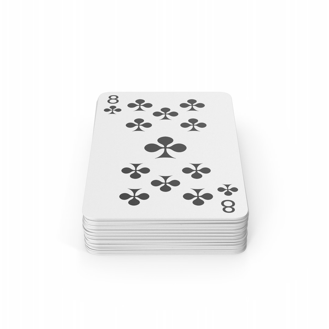 Stacked Playing Cards 3D - TurboSquid 2472407