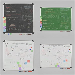 Metal-Framed Essentials - Customizable Writing Board Set